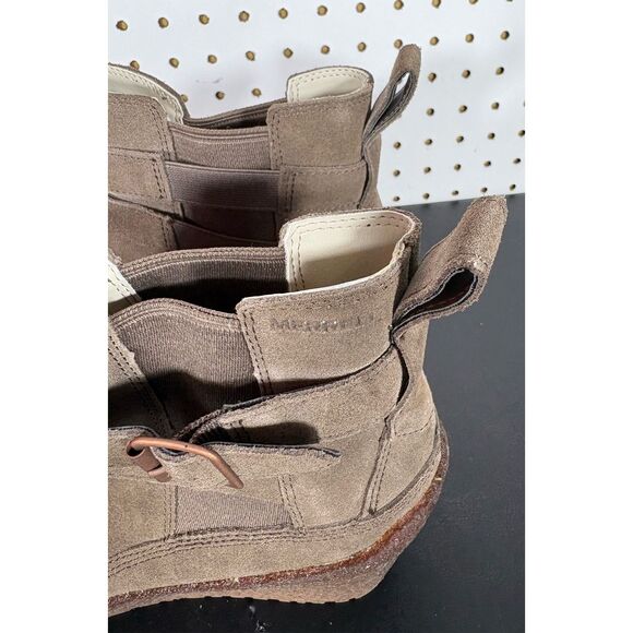 Merrell Woman Comfort Stone Tremblant Ankle Suede Wedge Shoes boots sz 8.5 - Picture 4 of 13